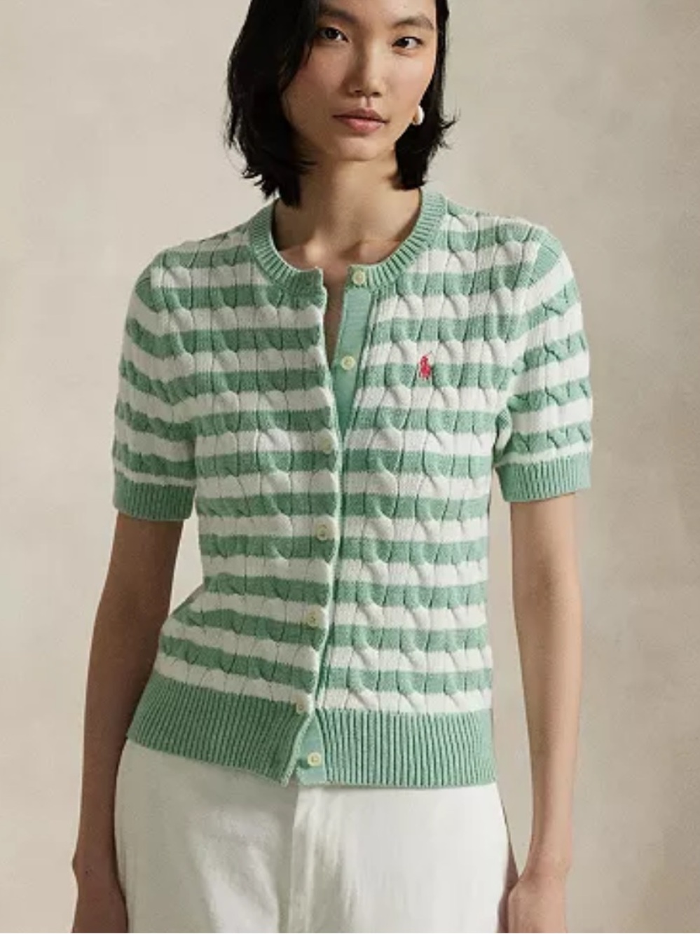 Polo Ralph Lauren cable knit cardigan